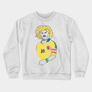 Carlos Valderrama Crewneck Sweatshirt